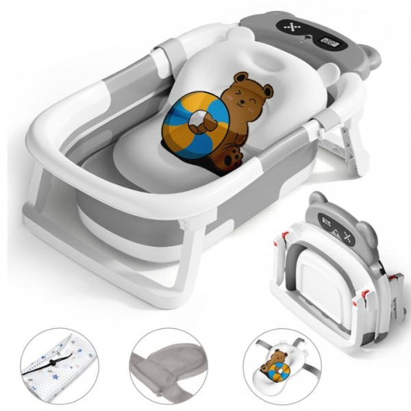 stusgo Collapsible Baby Bathtub,baby Bath Tub with...
