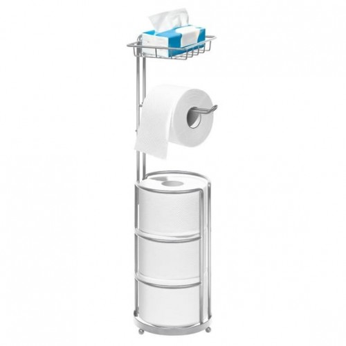 stusgo Free Standing Toilet Paper Holder with Stor...