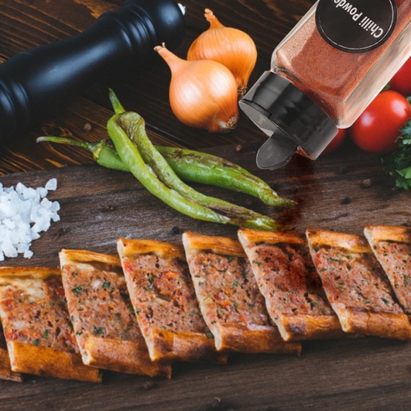 Stusgo 24-Count Clear Glass Airtight Food Storage Jars