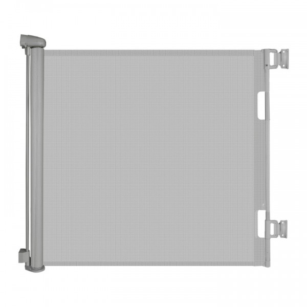 stusgo Durable Portable fence grey Mesh Baby Gate/ Dog Gate, Extra Wide Safety Gates 35" Tall, Extends up to 118" for Doorways, Stairs, Hallways, Banisters Indoor and Outdoor