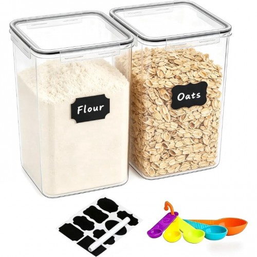 stusgo 2 Pcs 6.5L / 220 oz Large Food Storage Cont...