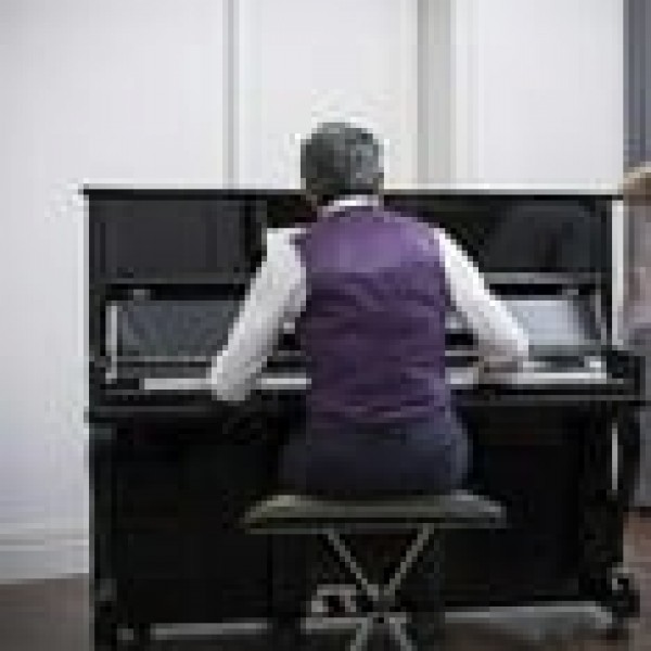 stusgo Z-shaped keyboard stand and bench, Adjustable Digital Piano Stand with Locking Chain