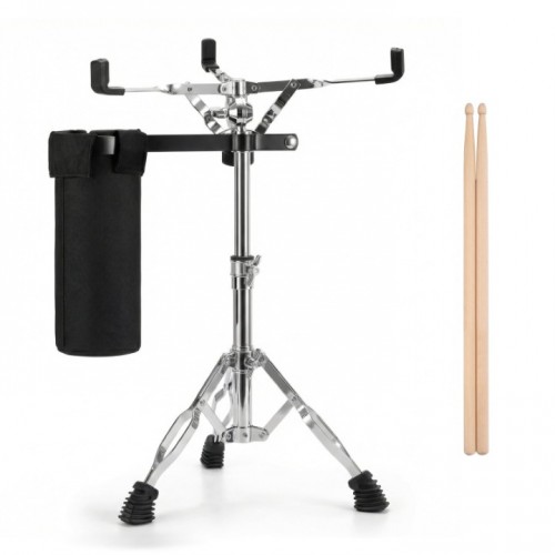 stusgo Foldable Snare Drum Stand with Drum Stick H...