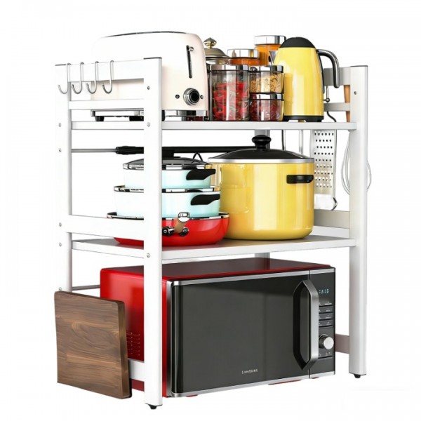 stusgo Extendable Microwave Shelf, Adjustable Toas...