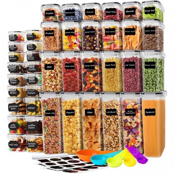 stusgo 42 Pcs Airtight Food Storage Containers Set...