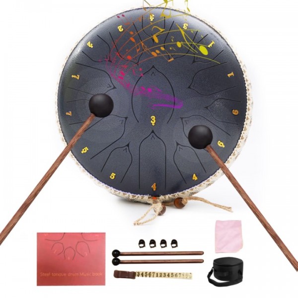 stusgo Steel Tounge Drum 13 Inch 15 Notes,Handpan ...