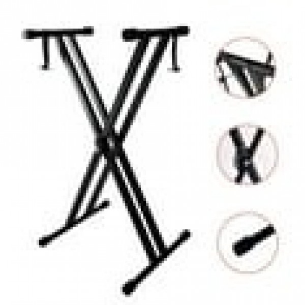 stusgo Piano Keyboard Stand, X-shaped Adjustable a...