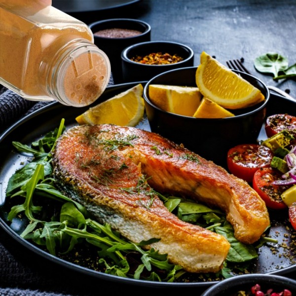 Stusgo 24-Piece Glass Spice Organizer with Labels, Shaker Lids, and Airtight Caps