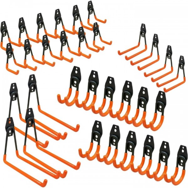 stusgo 32 Pack Garage Hooks Heavy Duty