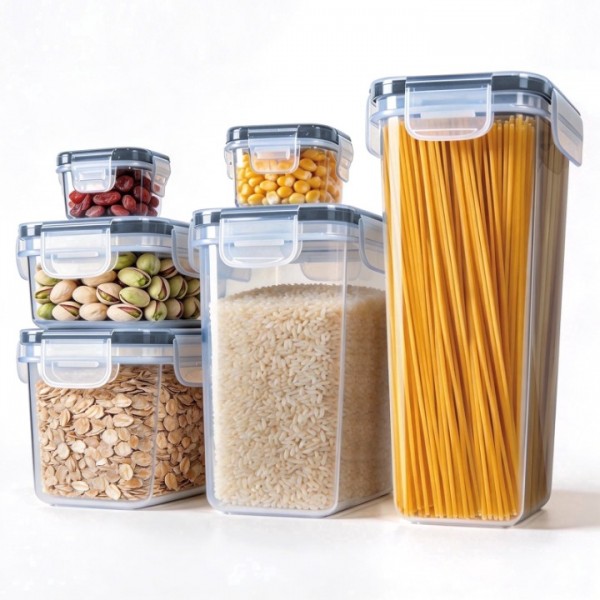 stusgo 6 Pcs Airtight Food Storage Containers Set ...