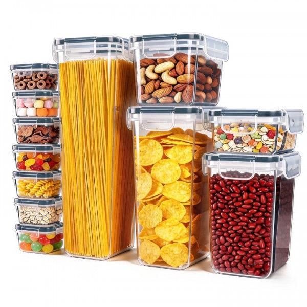 stusgo 12 Pcs Airtight Food Storage Containers Set...